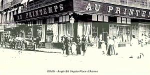 968- Oran - Angle Bd Seguin et Place d'Armes2